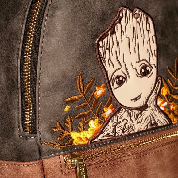 Loungefly Marvel Guardians of the Galaxy Groot Floral Mini Backpack NWT